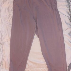 Mauve Casual Jogger Pants